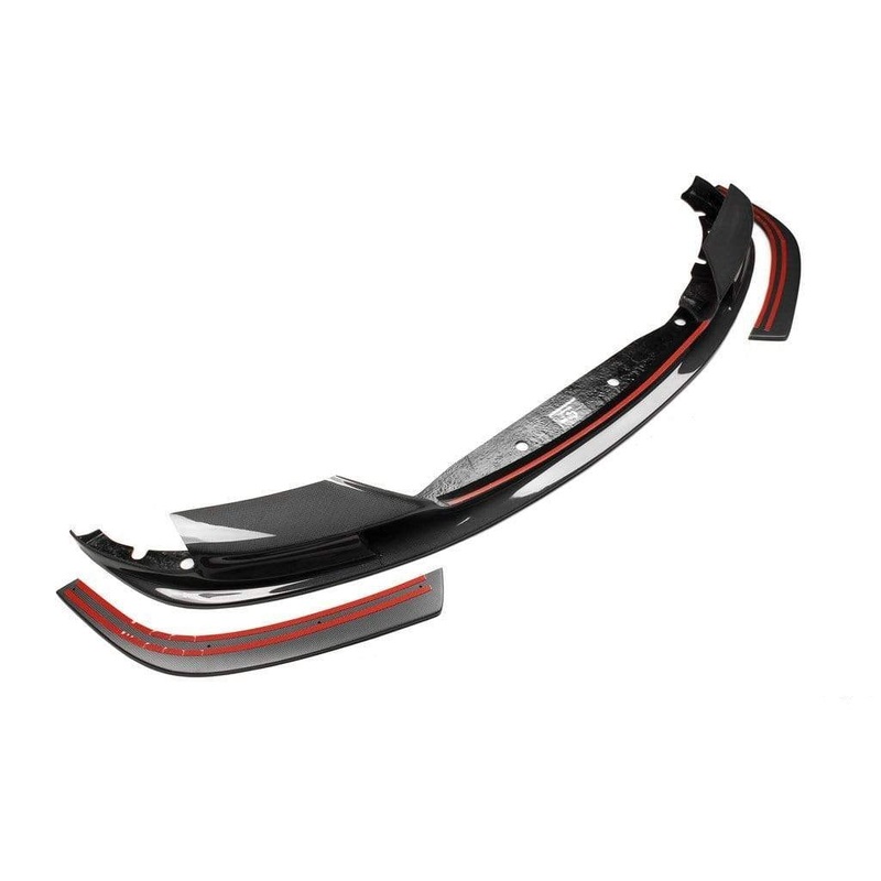 3D Design – M5 F10 Front Lip Spoiler w/Under Splitters Carbon