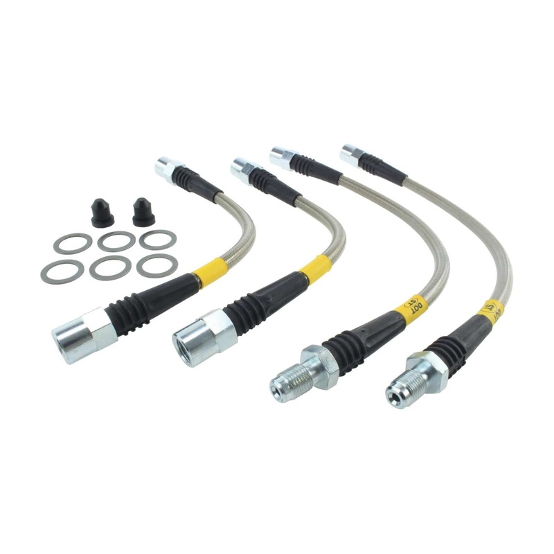StopTech Stainless Steel Brake Lines (Rear) – BMW E8X 07-13 / E9X 07-08 Except 328 & 335 Fits All Years
