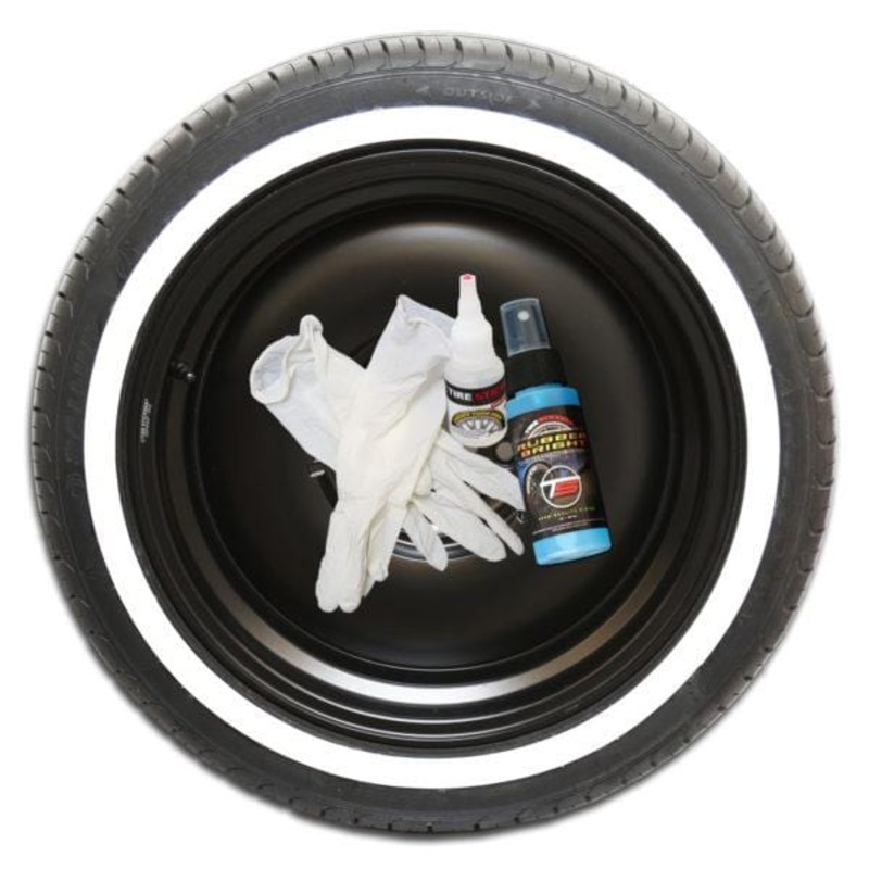 Tire Stickers – WHITEWALL – Temporary
