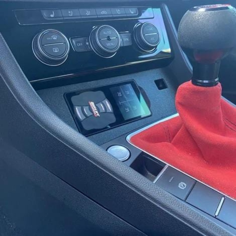 CJM Industries Lower Cubby Airlift Controller Mount – VW MK7 Jetta / GLI