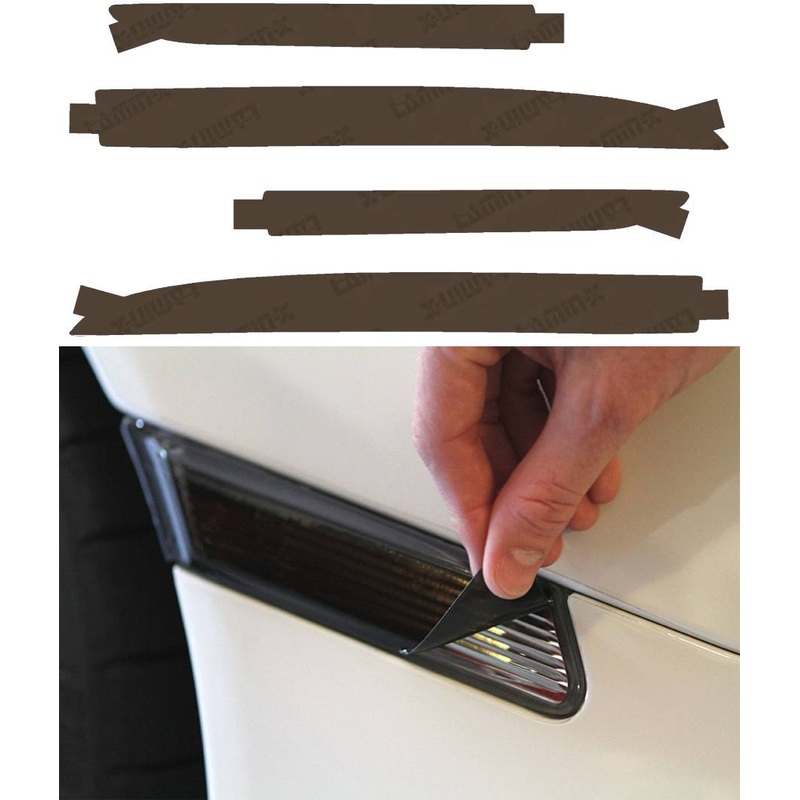 Lamin-X Porsche Taycan (2020+ ) Rear Marker Covers