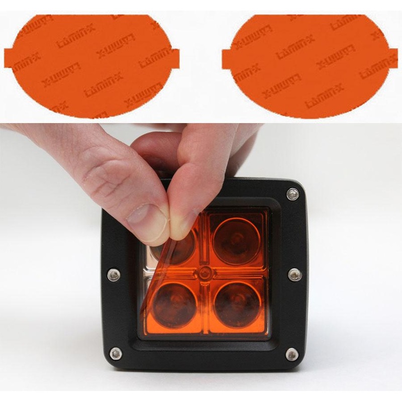 Lamin-X Audi A3 (06-08) Flat top Fog Light Covers
