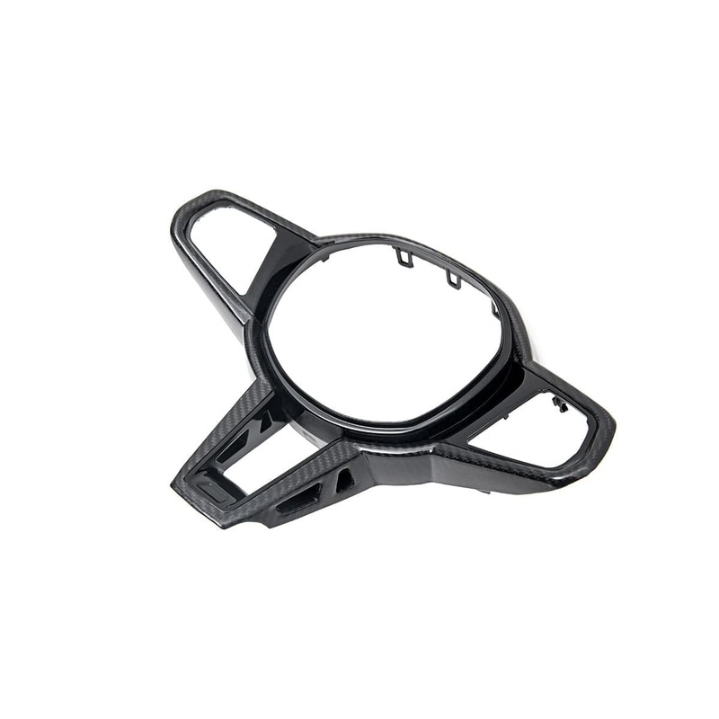 AutoTecknic LCI Carbon Steering Wheel Trim – G20/ G21 3-Series 2025-Up