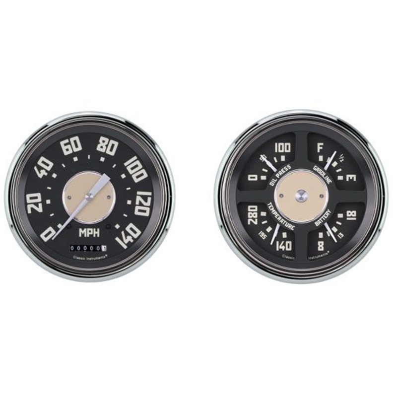 1947-1953 Chevrolet Pickup Truck Classic Instruments OE Gauge Package