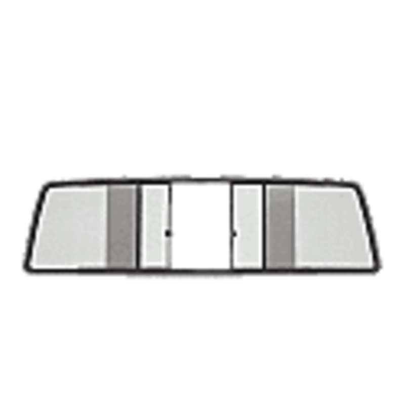 Rear Glass-Slider  Gray 1947-54 Chevrolet & GMC truck