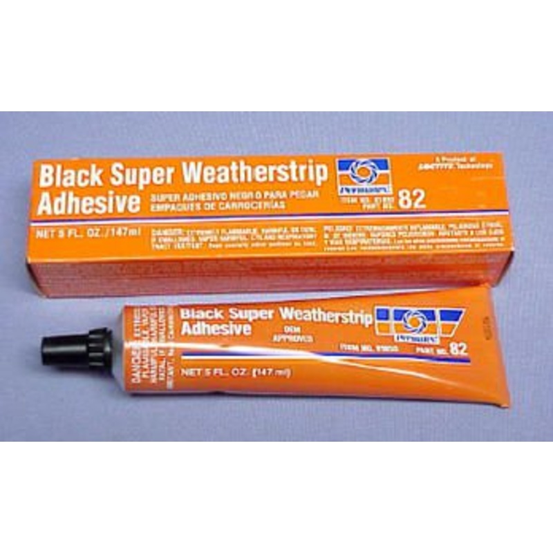 Weatherstrip Adhesive Uncategorized, 3M  Black