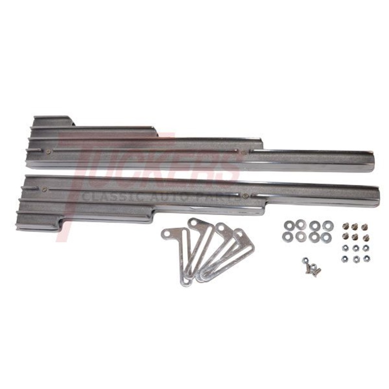 Wire Loom Aluminum, Early Smooth 2pc (9.55mm)