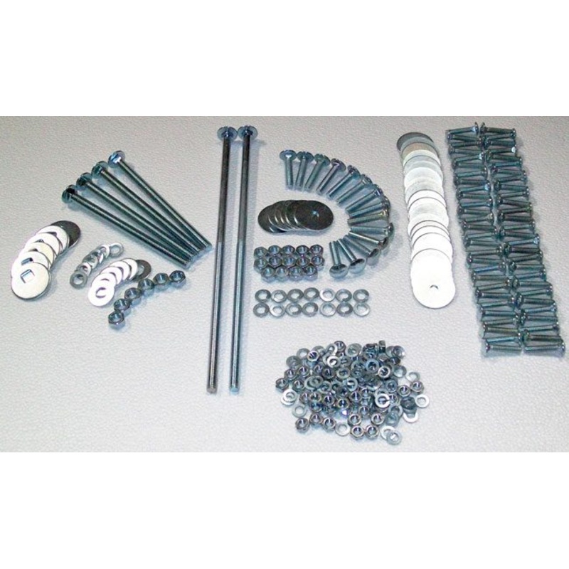 1947-1950 Bedwood Bolt Kit (Polished Stainelss)-GM Truck