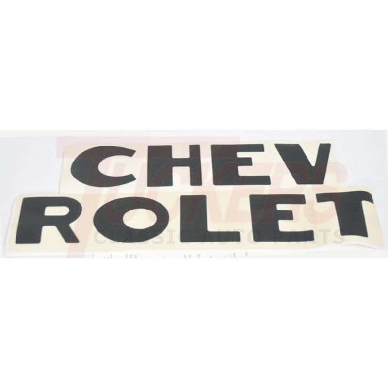 1947-1953 Tailgate Decal – Chevy Truck (Black)