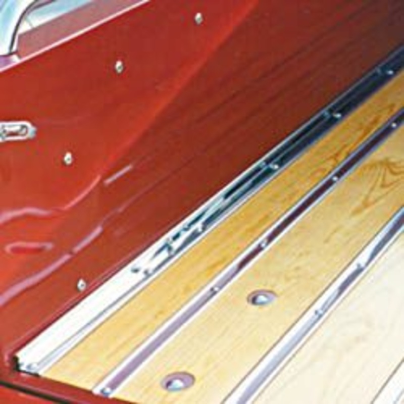 1947-1953 Bed Angle Strips Stainless (Polished)-GM Truck