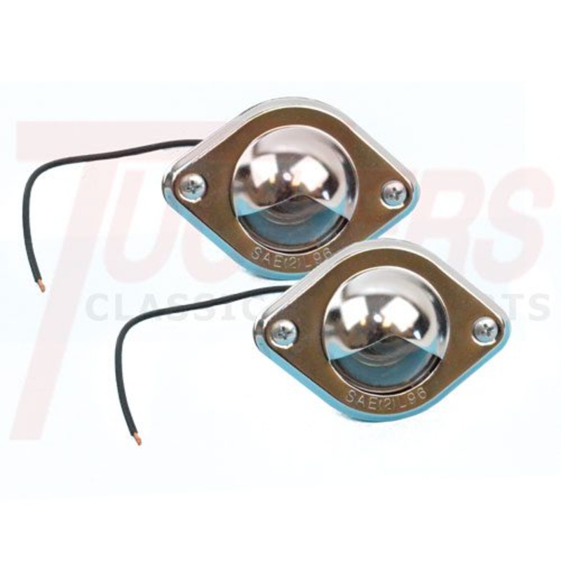 Rear roll pan tag lights-Universal