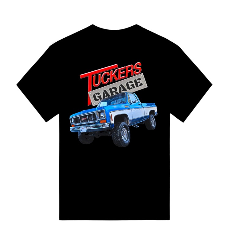 Tuckers Garage Squarebody Truck T-Shirt
