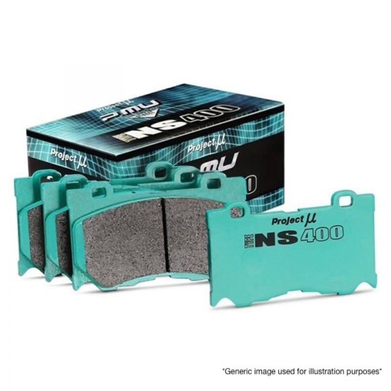 Project Mu R433-NS400 Street Performance Brake Pad Set