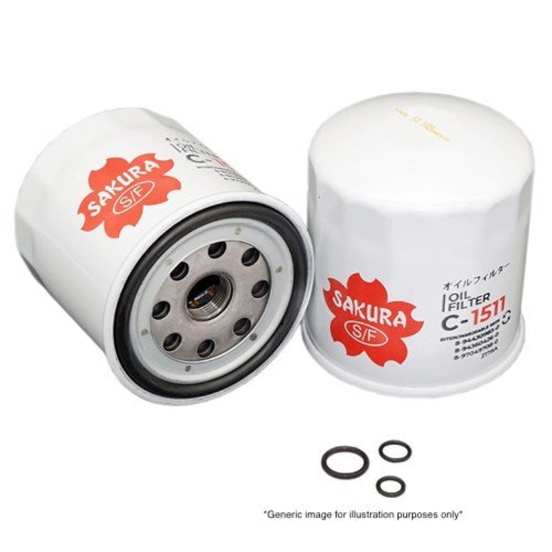 4x Pack of Sakura C-1032 Oil Filters (REF: Z142A/Z79A)