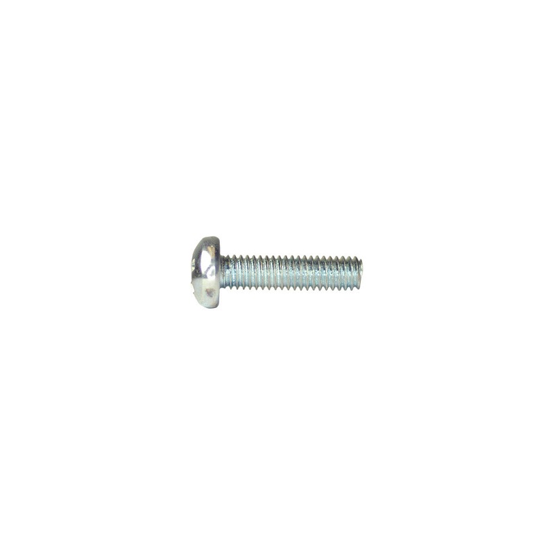 2.0×08 Zinc Phillips Pan Head Machine Screw 100 Pieces