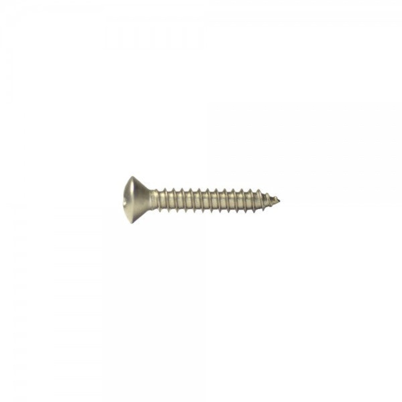 3.9×16 Stainless Oval Phillips Metric Screw 25 Pieces