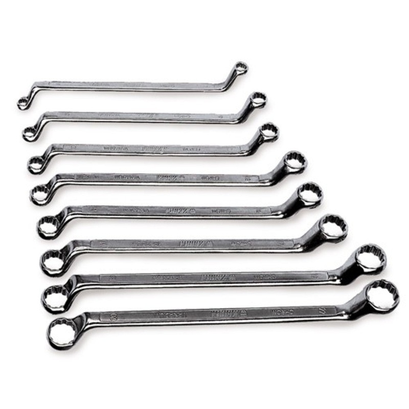 Zebra Powerdriv Metric Double Box End Wrench Pack of 8