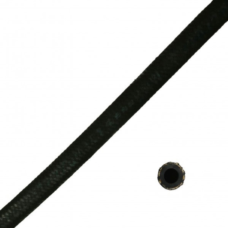 Black Braided Brake Fluid Hose M7.5X3.0 1 Meter